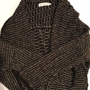 Loose Knit Open Cardigan